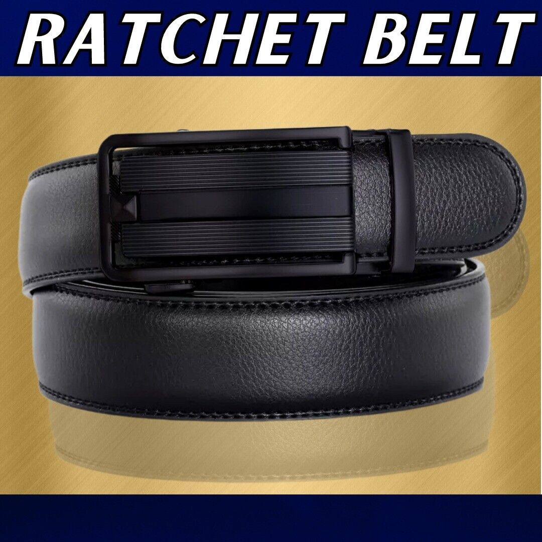 Men's Ratchet Belt Leather 1-5days