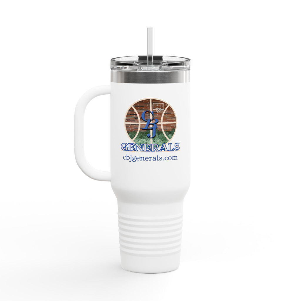 Insulated Travel Mug, 40oz White