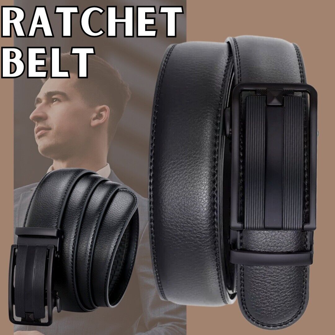 Men's Ratchet Belt Leather 1-5days