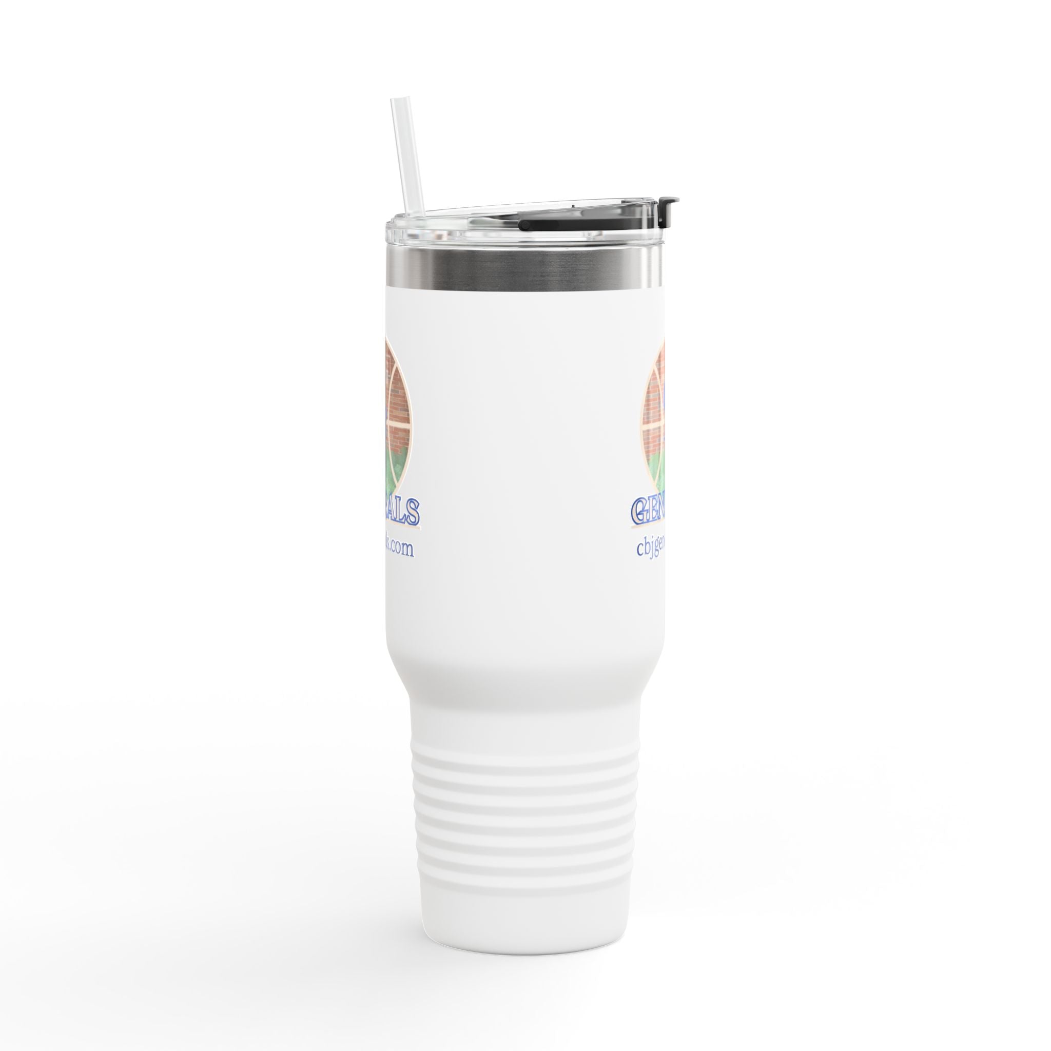 Insulated Travel Mug, 40oz White