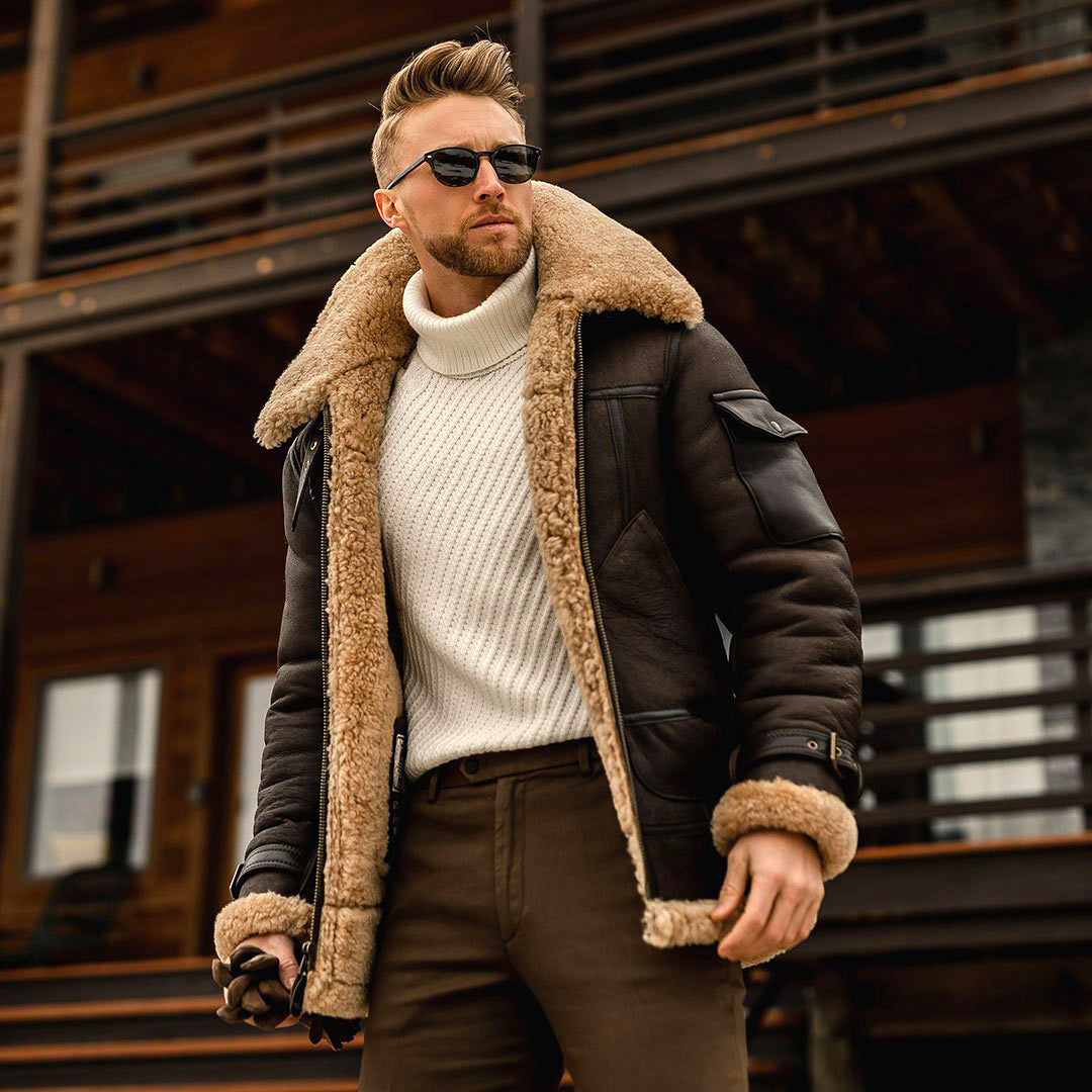 Winter Jacket Mens Military Fleece Warm Jackets Male Fur Collar Coats Army Tactical Jacket 7-12days