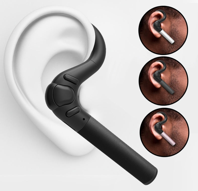 Sweat proof Sport Bluetooth Wireless Noise Canceling headset with Mic with Mic, for Car, Running, Training or Business headset.