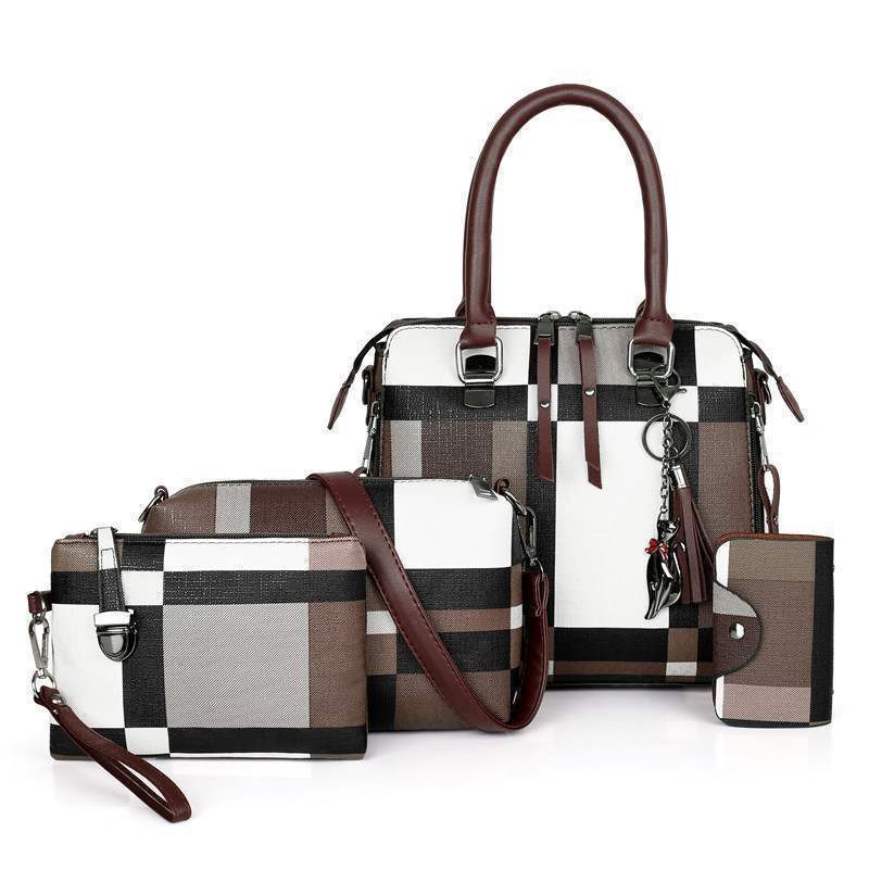 New Luxury Handbags Plaid Women Bags Designer 7-12days