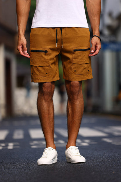 Workwear Shorts Men's Summer Pirate Shorts Loose