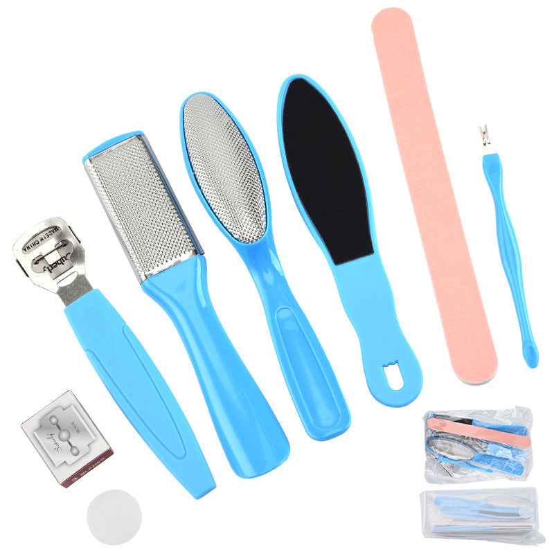 8-in-1 foot board file pedicure set