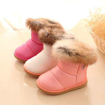 Winter Children's Shoes, Girls' Boots, Snow Boots 7-12 days