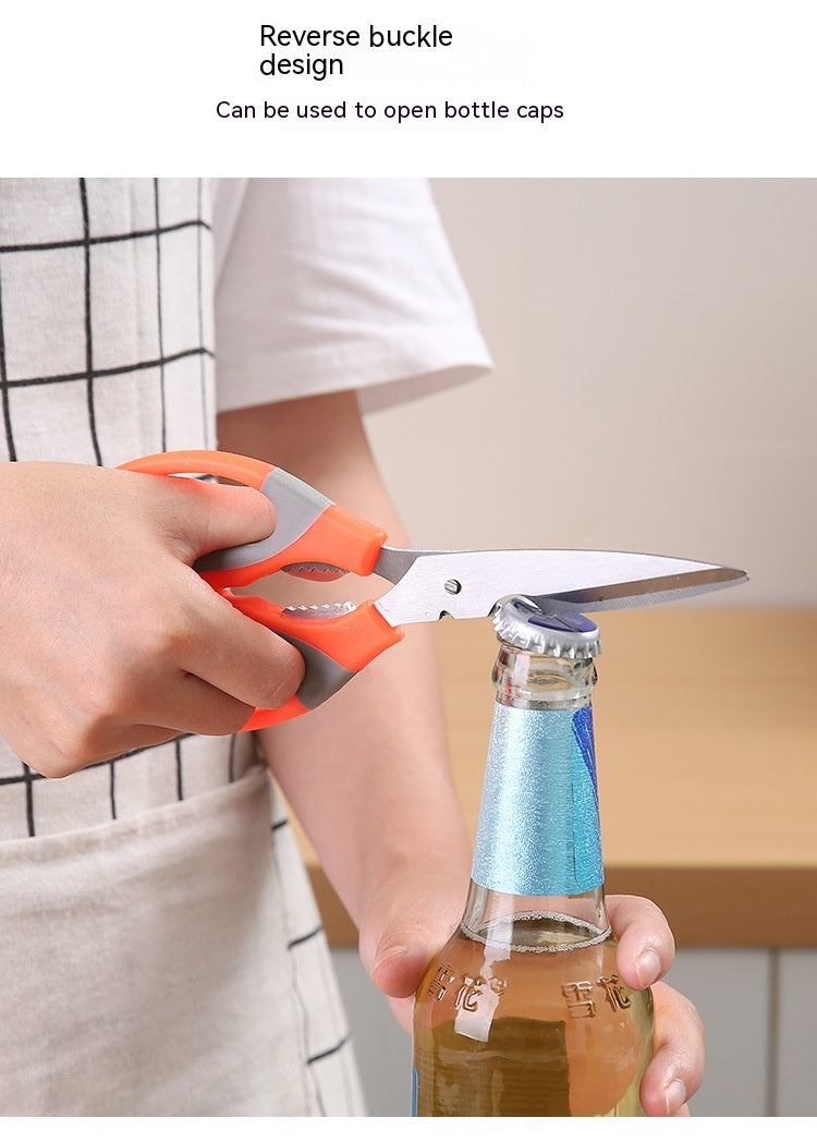 Kitchen Multi-function Bottle Opener Kitchen Auxiliary Scissors