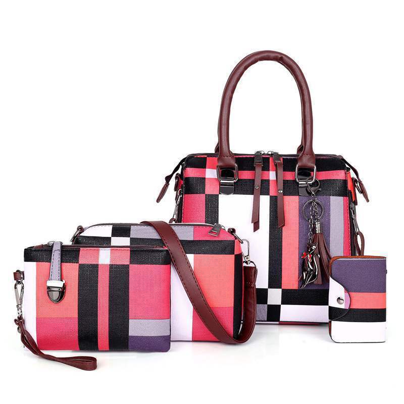 New Luxury Handbags Plaid Women Bags Designer 7-12days