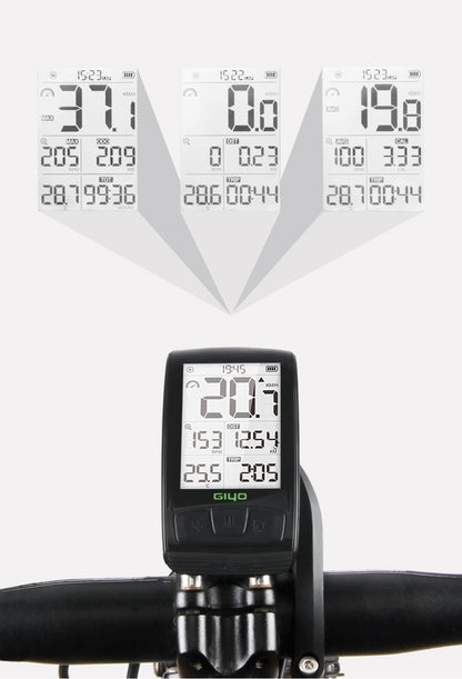 Speedometer for wireless road bike