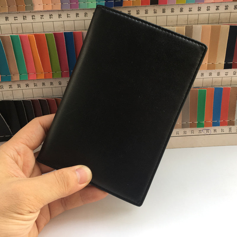 RFID Anti-magnetic Passport Holder Leather ID Case