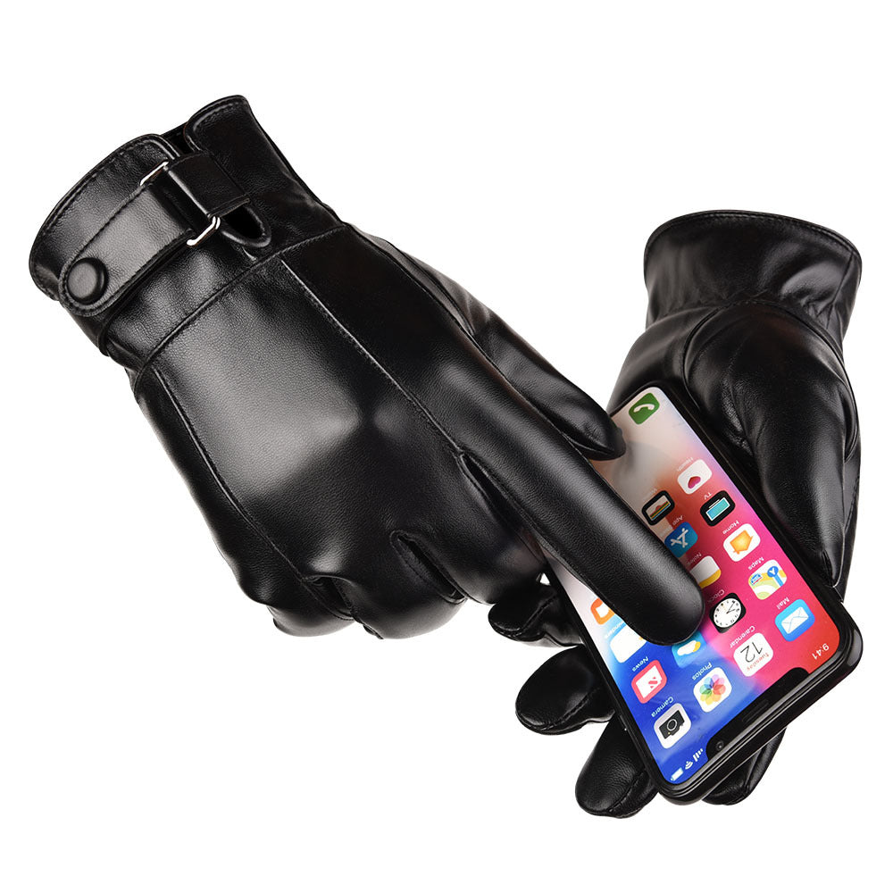 Korean wash leather gloves