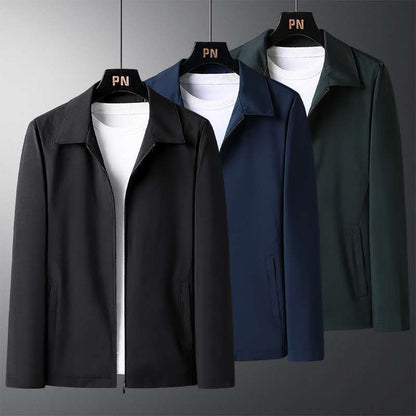 Men's Lapel Jacket Casual Coat