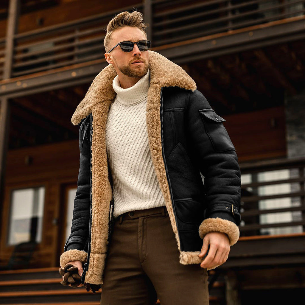 Winter Jacket Mens Military Fleece Warm Jackets Male Fur Collar Coats Army Tactical Jacket 7-12days