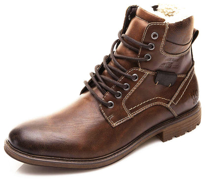 winter men warm shoes martin boots snow boots 7-12days