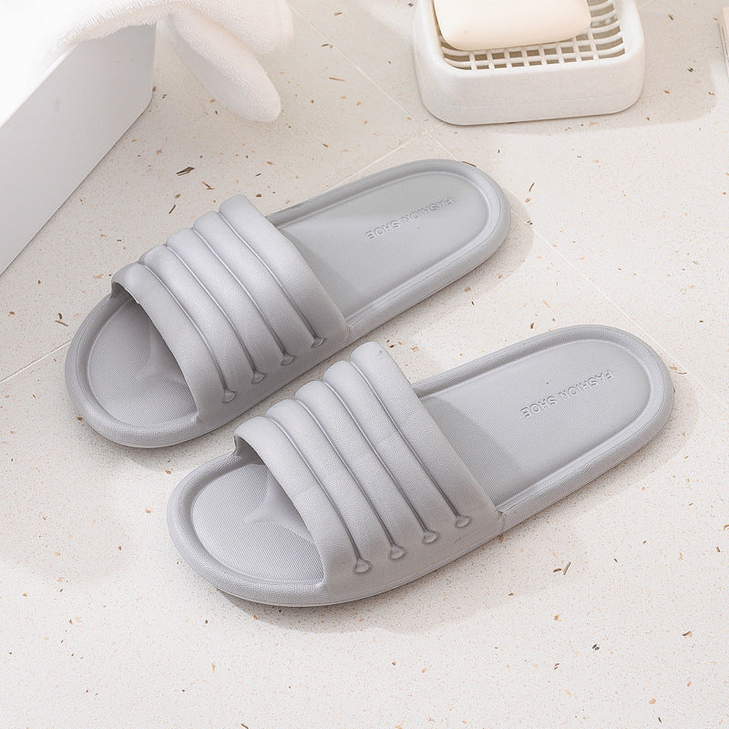 Men and women household bathroom slippers