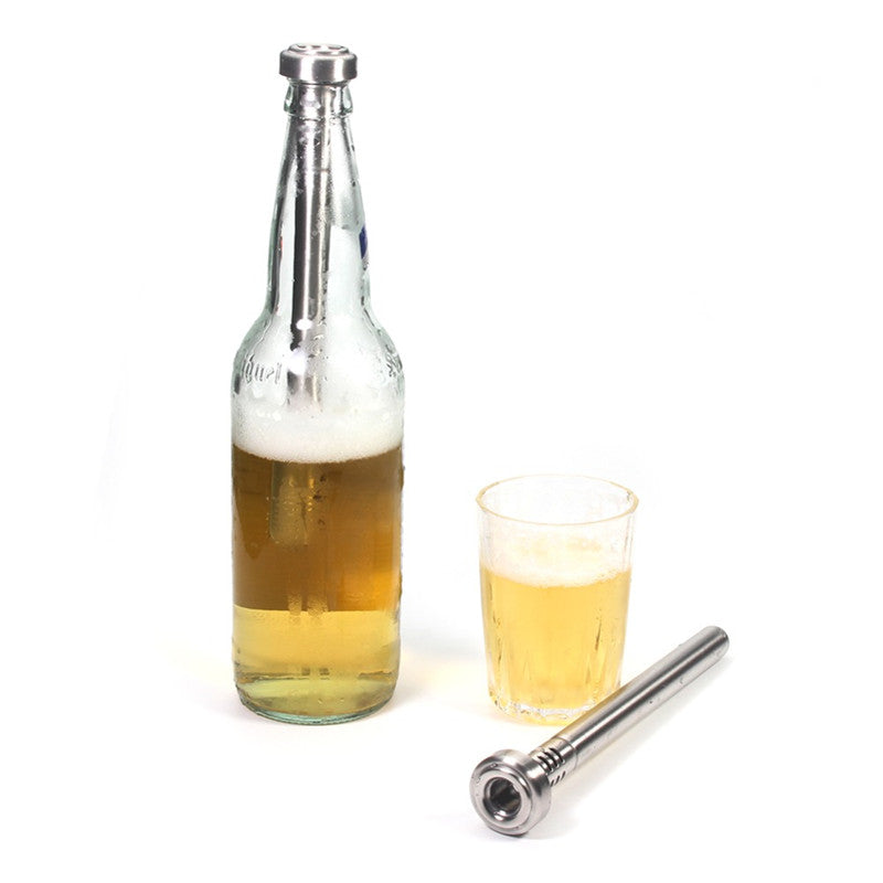 Stainless Steel Fast Ice Wine Cooler Beer Popsicle Portable Cooling Stick