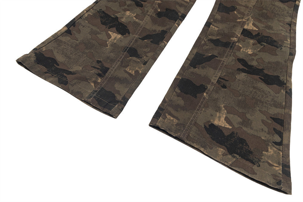 Fashion Work Clothes Camouflage Trousers For Men