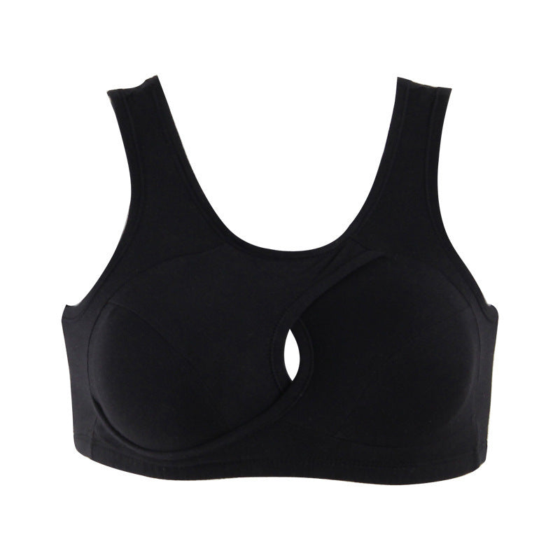 Women's Wireless Thin Gathered Vest Sports Breathable Beauty Back 3-7days