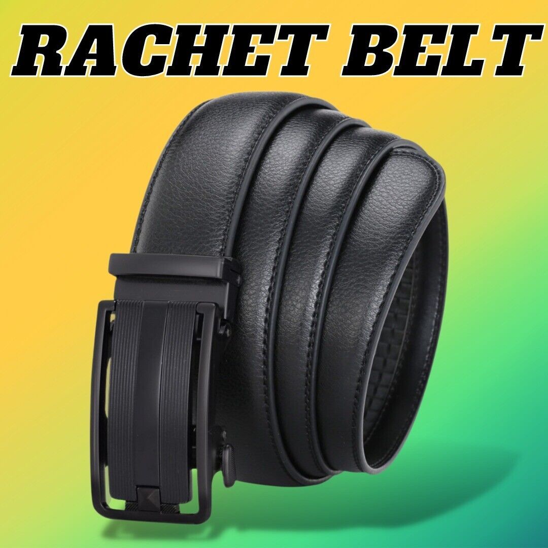 Men's Ratchet Belt Leather 1-5days