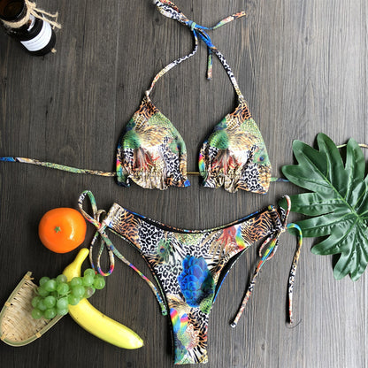 Swimsuit floral vintage swimsuit