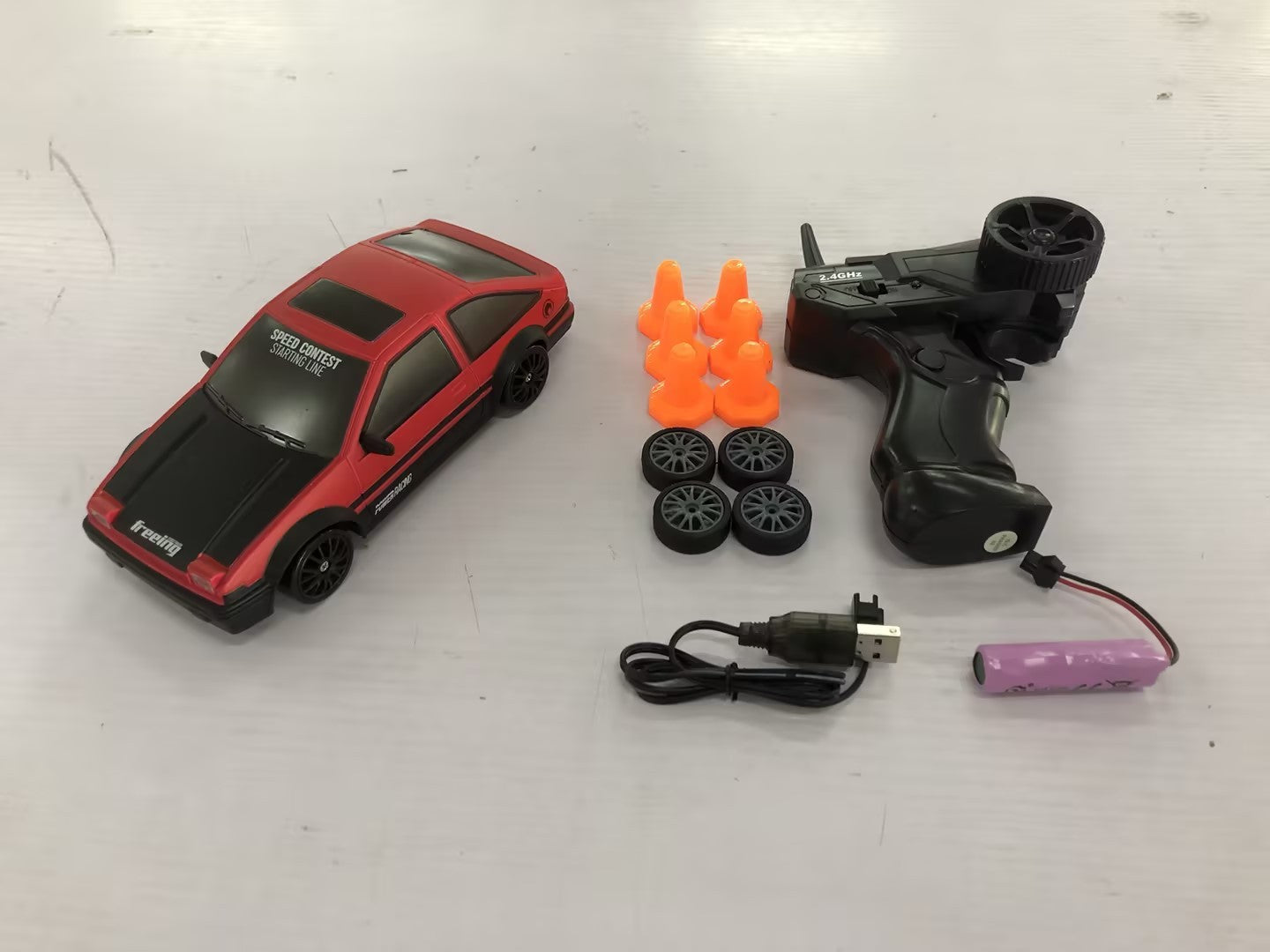 2.4G 4WD RC Drift Car Toy Remote Control Car 8-14days