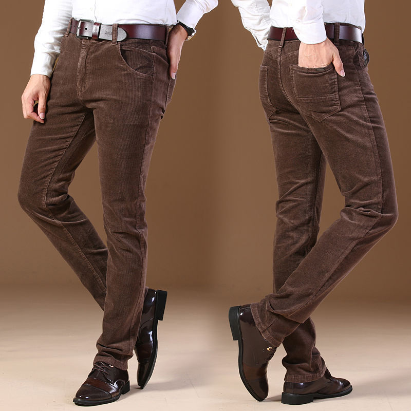 Autumn And Winter Stretch Casual Pants Men's Corduroy Men's Pants