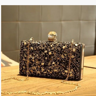 Crossbody bag diamond evening bag