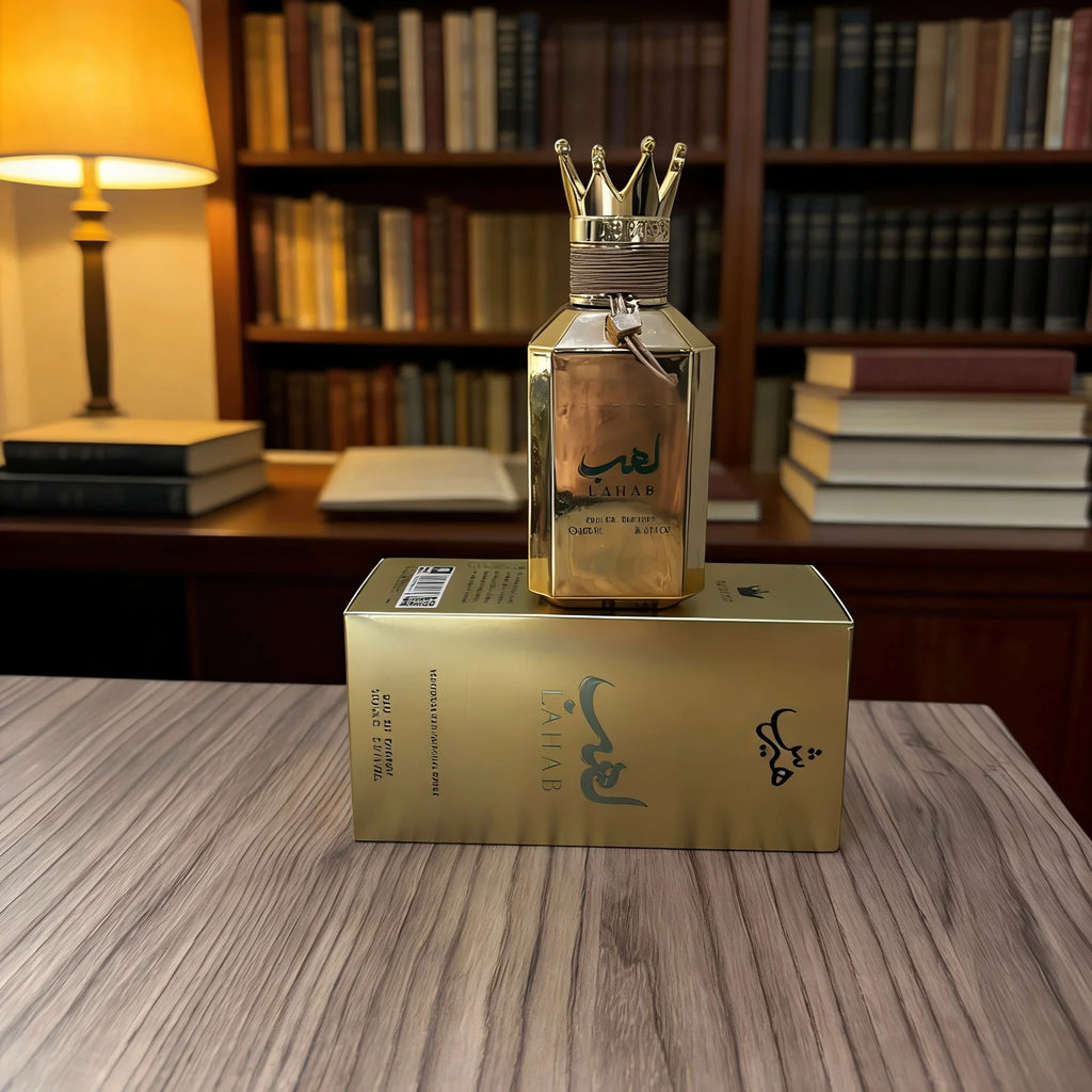 HERSH Lahab Luxury Eau De Parfum for Women & Men - 100ml/3.4fl.oz 3~7days