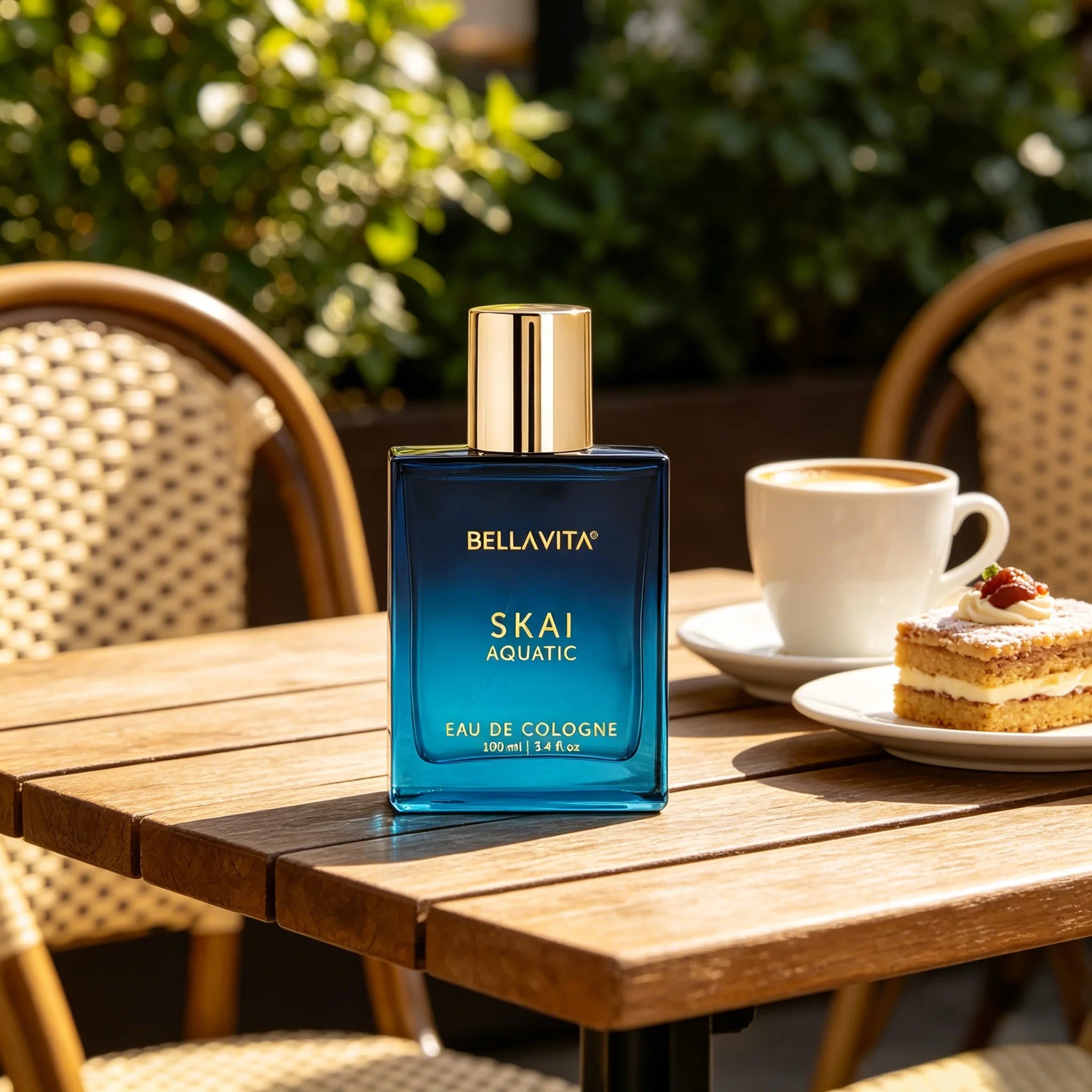 Bella Vita Luxury Date Woman Women EDP Perfume 100ml Sleek Gradient Purple Bottle Elegant Gold Cap Bright Tropical Floral Fruity Scent Summer Vacation Dating Birthday Luxury Gift For Her 4~9days