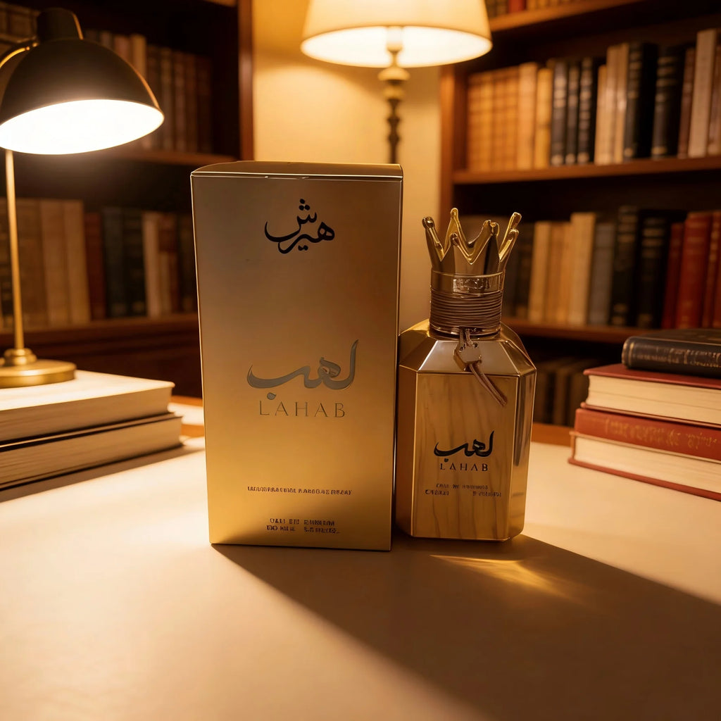 HERSH Lahab Luxury Eau De Parfum for Women & Men - 100ml/3.4fl.oz 3~7days