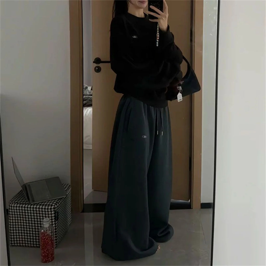 Oversize Woman Sweatpants Loose Casual Jogger Pants 7~12days
