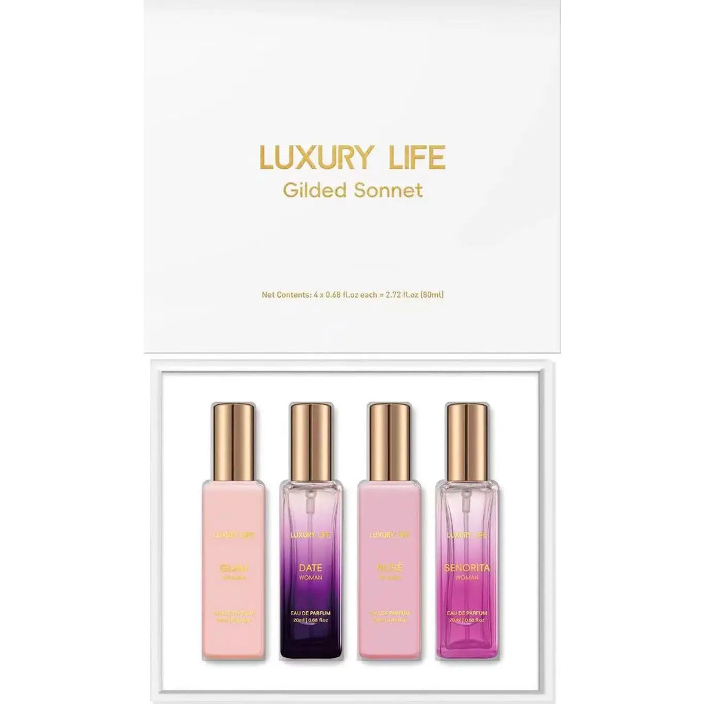 Bella Vita Luxury Women's perfume Set Gift Box Floral and fruity fragrance Long lasting sweet fragrance Suitable for any venue 3~9days