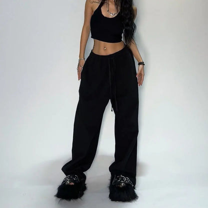 Oversize Woman Sweatpants Loose Casual Jogger Pants 7~12days