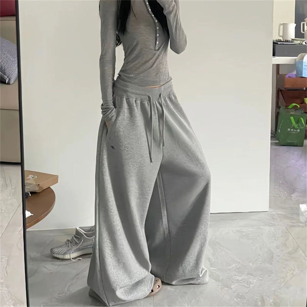 Oversize Woman Sweatpants Loose Casual Jogger Pants 7~12days