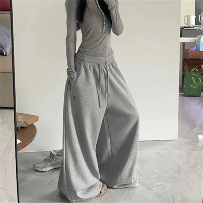 Oversize Woman Sweatpants Loose Casual Jogger Pants 7~12days