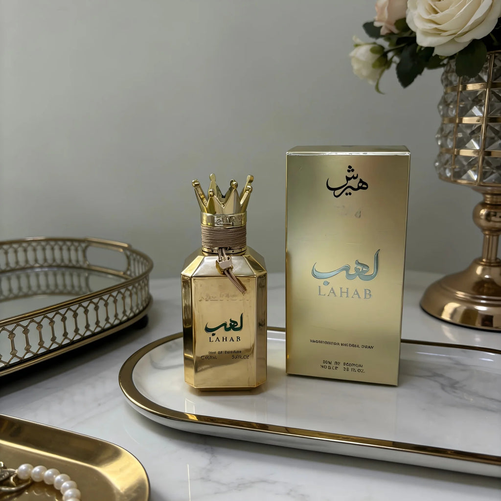 HERSH Lahab Luxury Eau De Parfum for Women & Men - 100ml/3.4fl.oz 3~7days