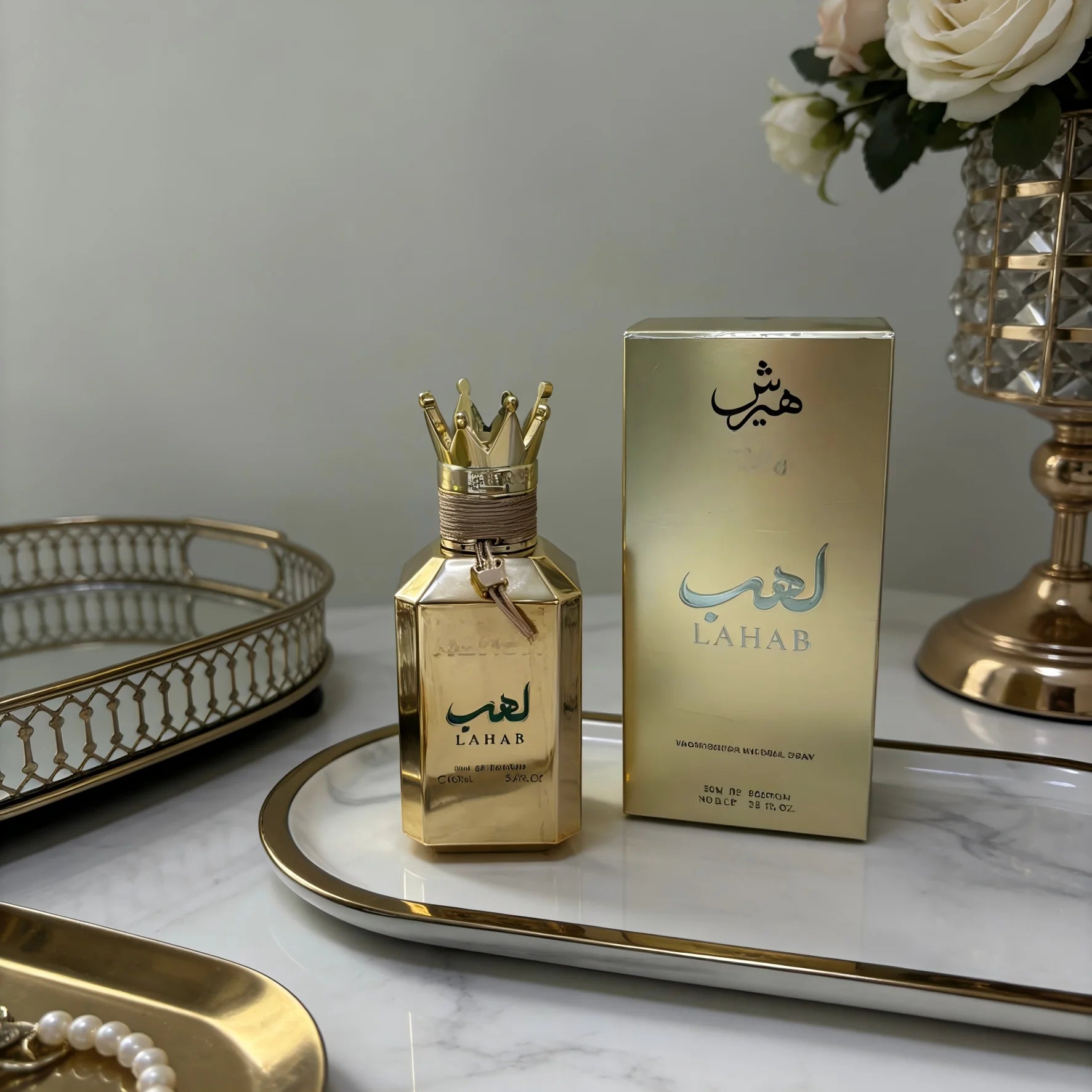 HERSH Lahab Luxury Eau De Parfum for Women & Men - 100ml/3.4fl.oz 3~7days