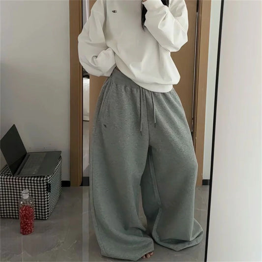 Oversize Woman Sweatpants Loose Casual Jogger Pants 7~12days