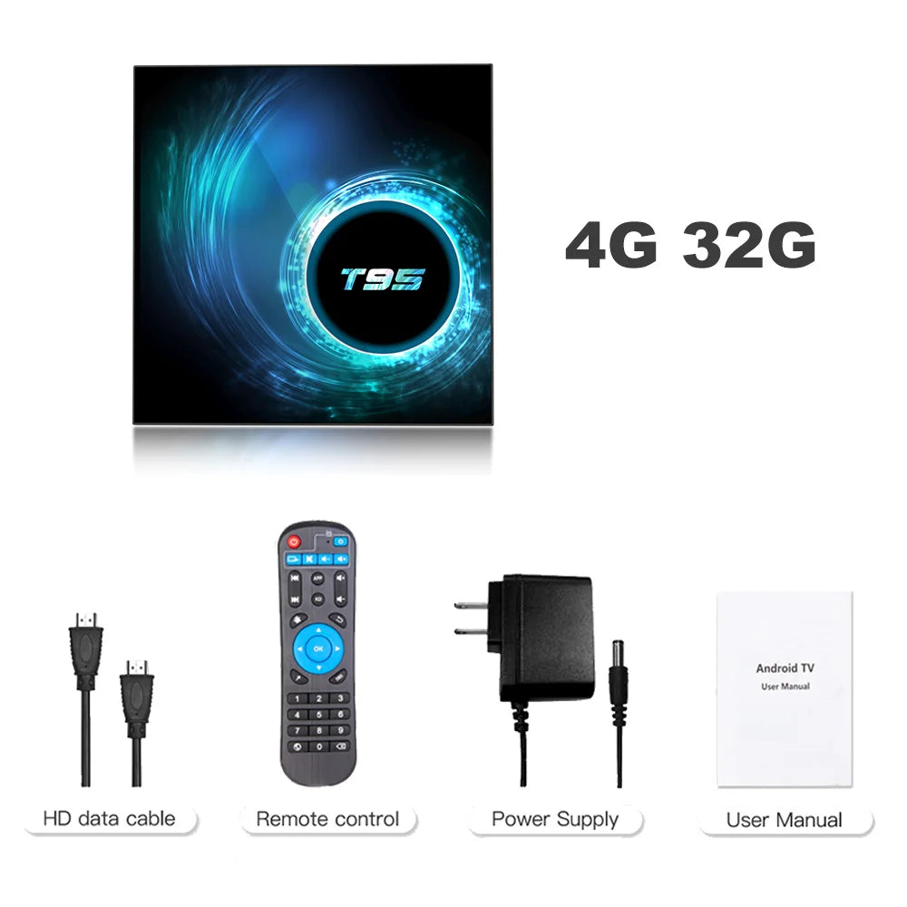 T95 android tv box Media Player 8~15days
