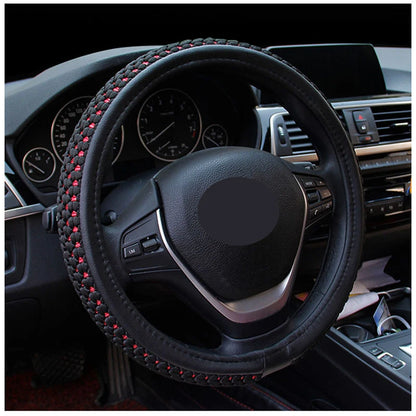 Car Steering Wheel Cover Wrap Volant Ice Silk Truck Lorry Bus Non-slip Diameters For 36 38 40 42 45 47 50 CM Auto Accessories 8~17days