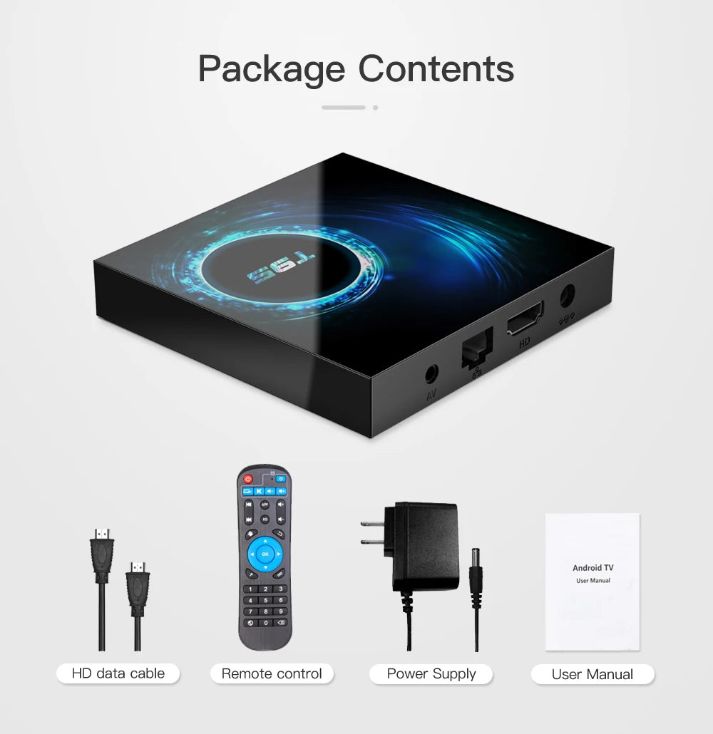 T95 android tv box Media Player 8~15days