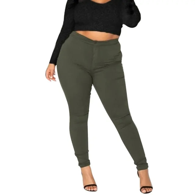 Plus-Size Denim Jeans Women