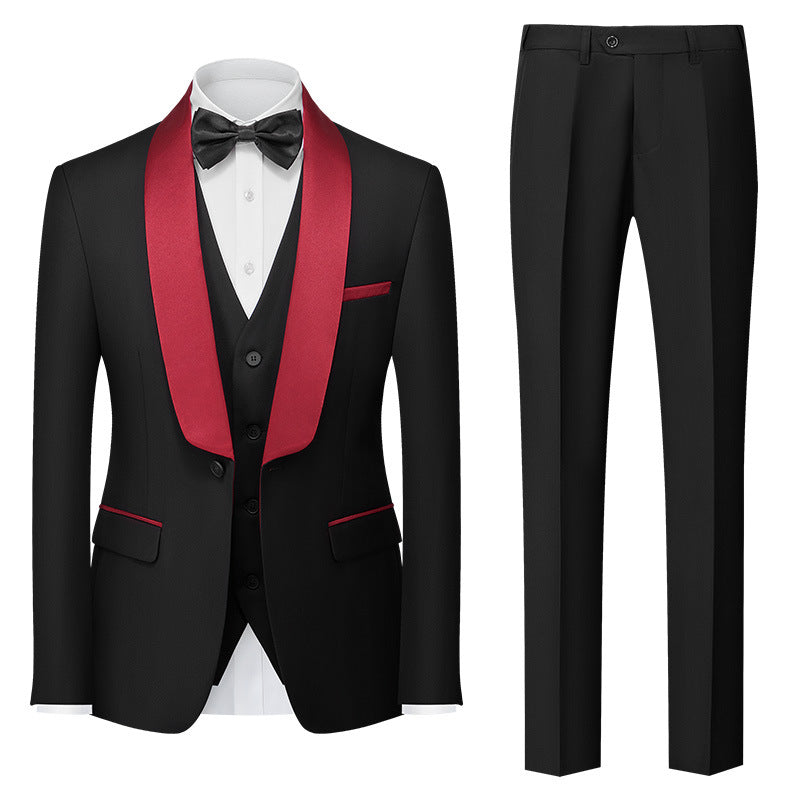 New Men's Three-piece Suit