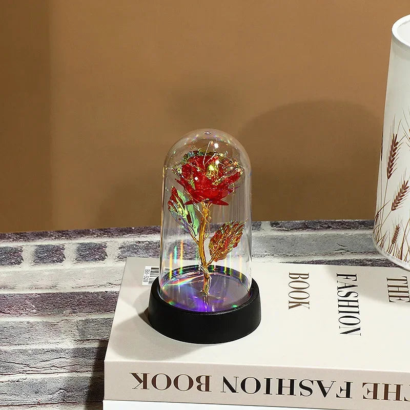 LED Simulation Rose Flower Light 7~10days
