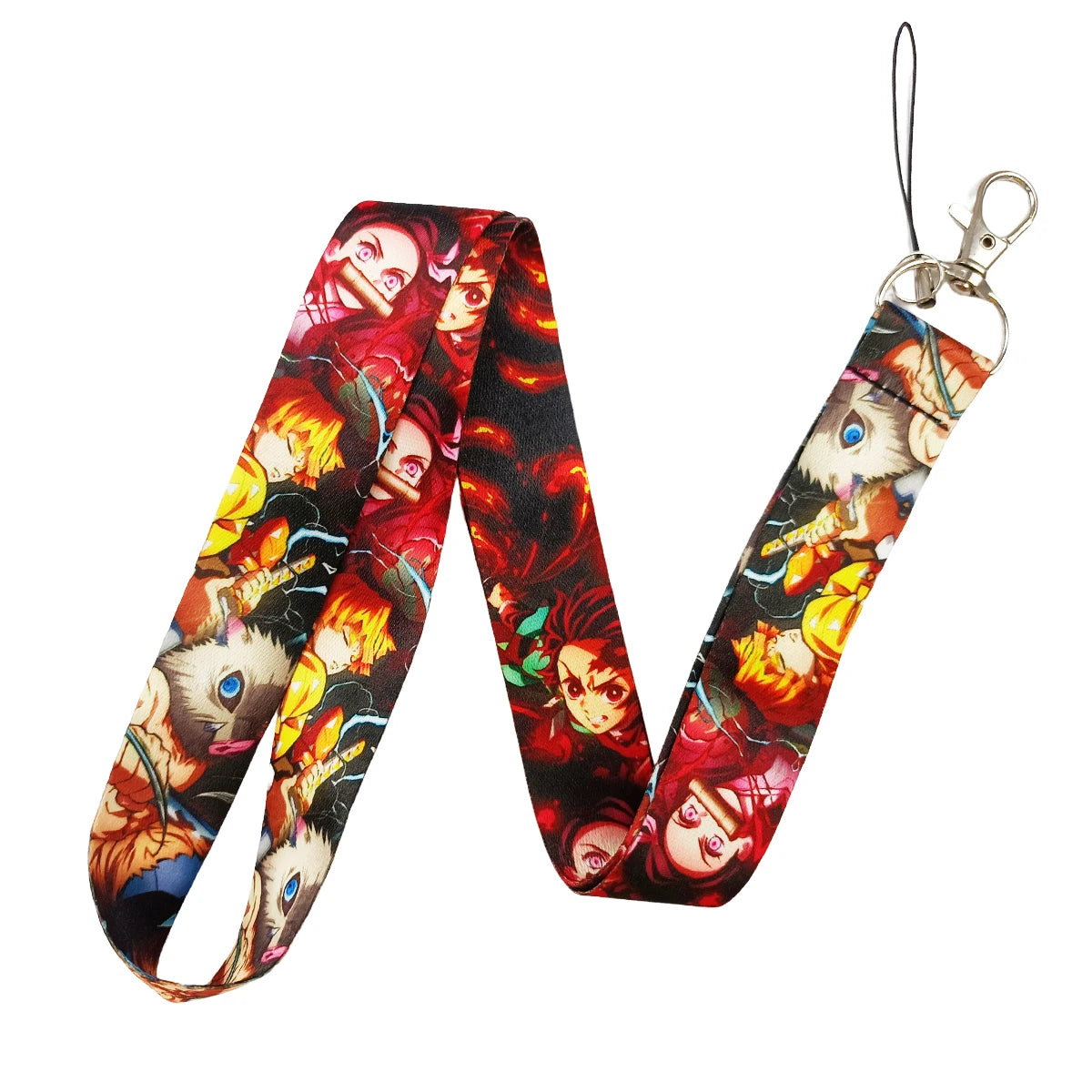 Anime Neck Strap Lanyards Keychain ID Card Pass Hang Rope Lariat Lanyard Key Chain Key Ring Badge Holder Accessories Gifts 7~11days