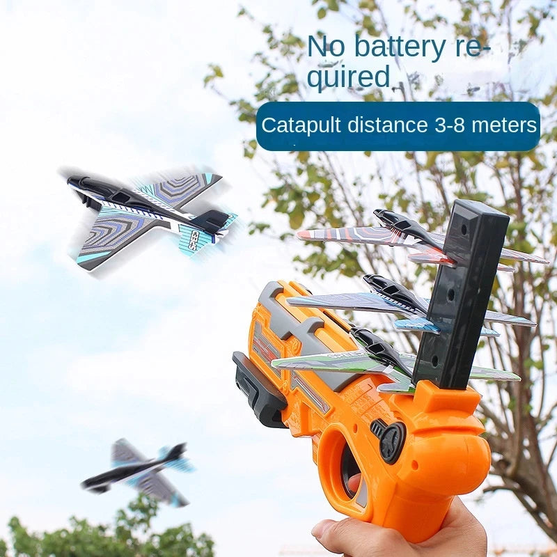 Children's Toy for Boys 3 to 5 Years Ejection Aircraft Shooting Game 11~15days