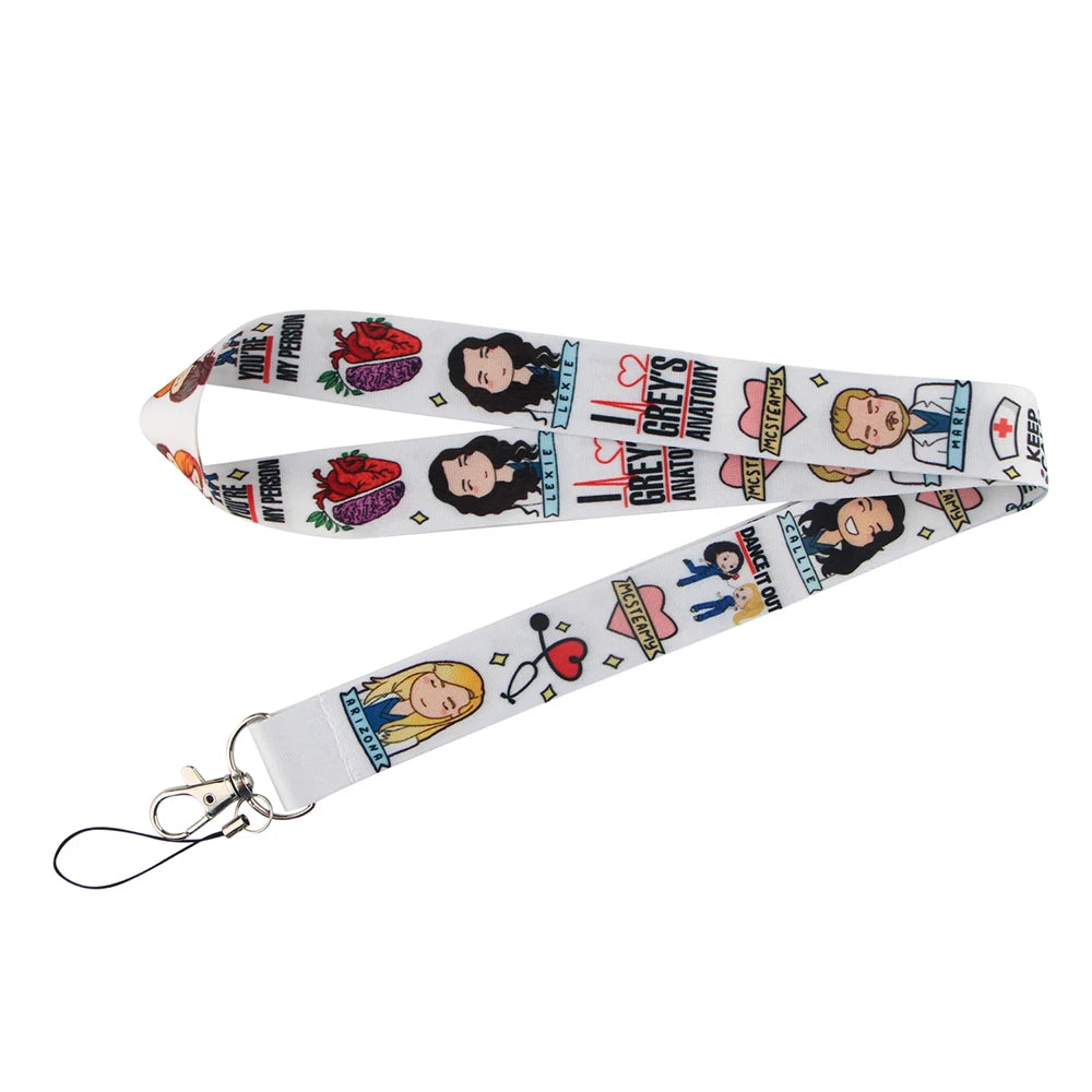 Medical Doctor Nurse Lanyards for Key Neck Strap For Card Badge Gym Key Chain Lanyard Key Holder DIY Hang Rope Keychain 7~11days