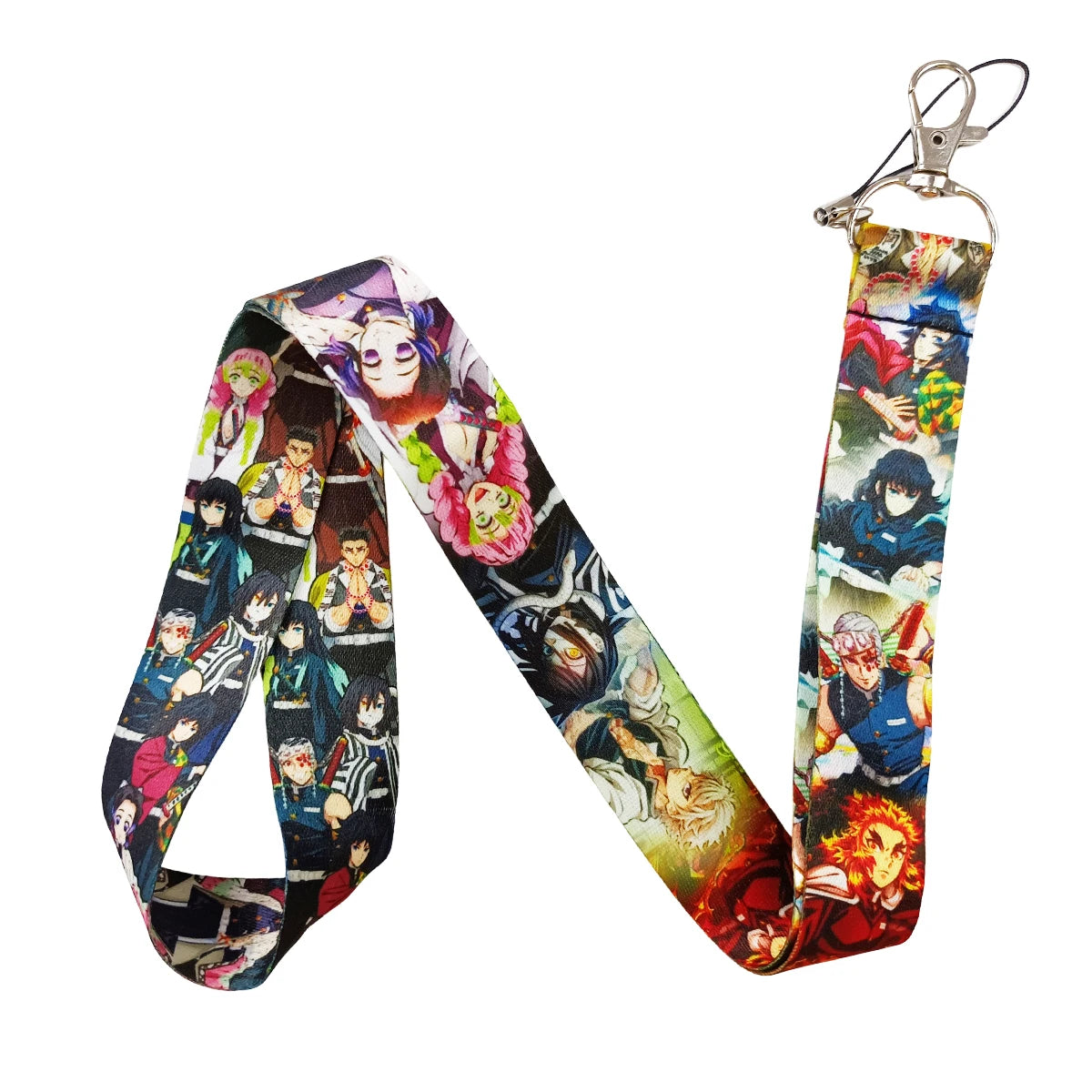Anime Neck Strap Lanyards Keychain ID Card Pass Hang Rope Lariat Lanyard Key Chain Key Ring Badge Holder Accessories Gifts 7~11days