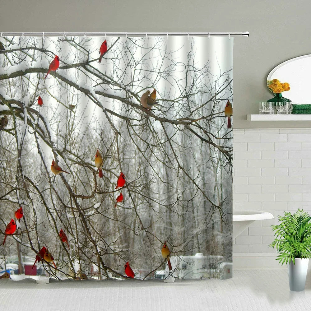 Chinese Style Shower Curtain Bathroom 7~10days