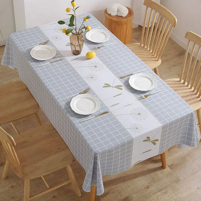 Modern Concise Style Pattern Waterproof Rectangular Polyester Tablecloth 9~13days